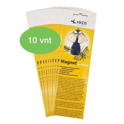 MAGNET garderobe – drabužinių kandžių gaudyklė, MAXI pakuotė (kaina nurodyta 1 vnt.)